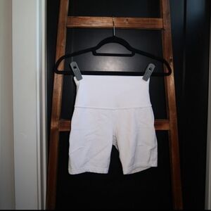 White align shorts